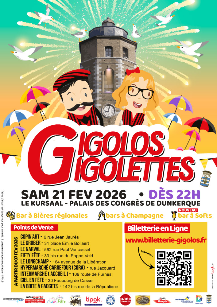 Bal Gigolos Gigolettes - Carnaval de Dunkerque